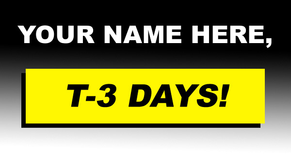 T-5 days Taxpayer!